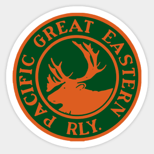 Pacific Great Eastern Railway Sticker